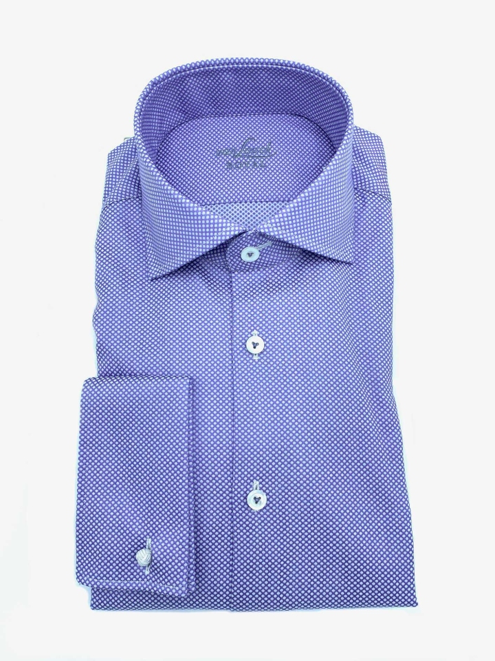 Van Laack French Cuff Birdseye Cotton Dress Shirt