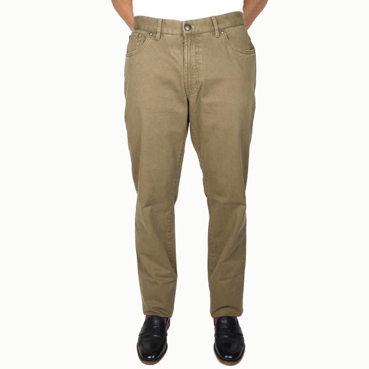 Hiltl Regular Fit Stretch Cotton 5 Pocket Pants
