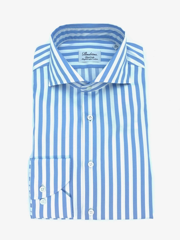 Stenströms Bengal Stripe Cotton Dress Shirt