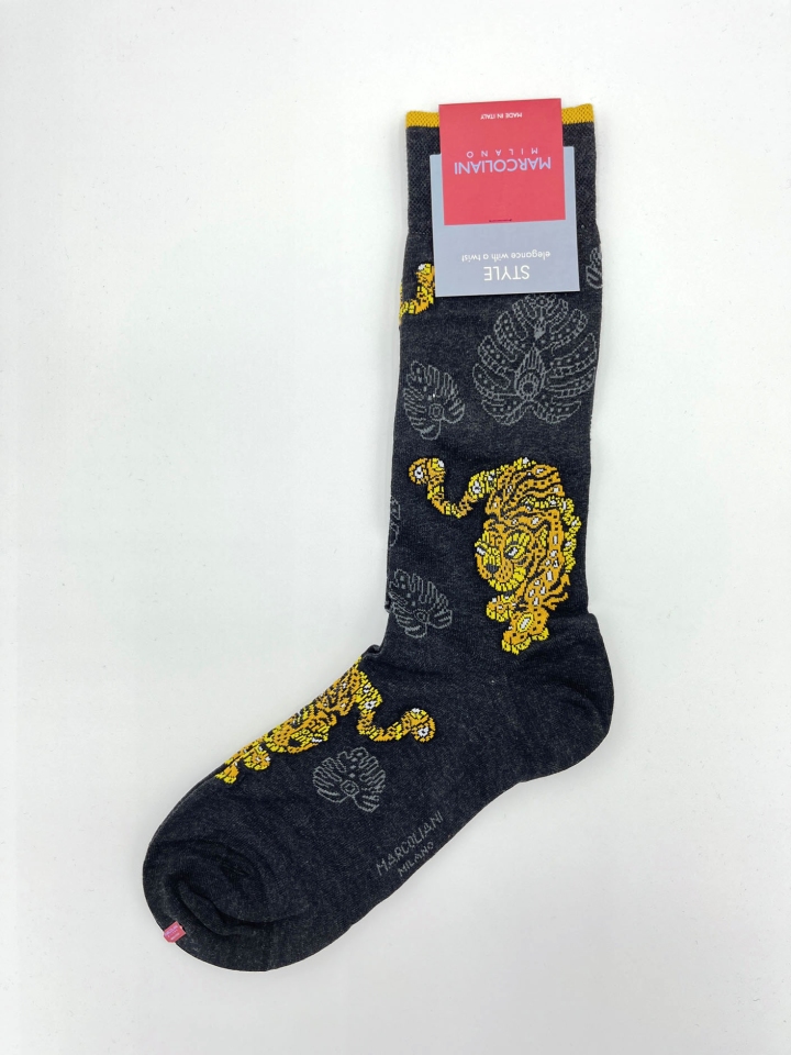 Marcoliani Tiger Cotton Socks