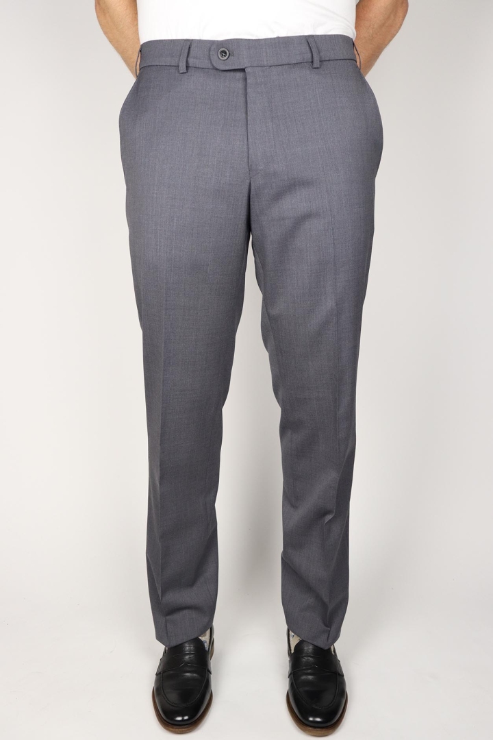 M.E.N.S Regular Fit Wool/Cashmere Dress Pants