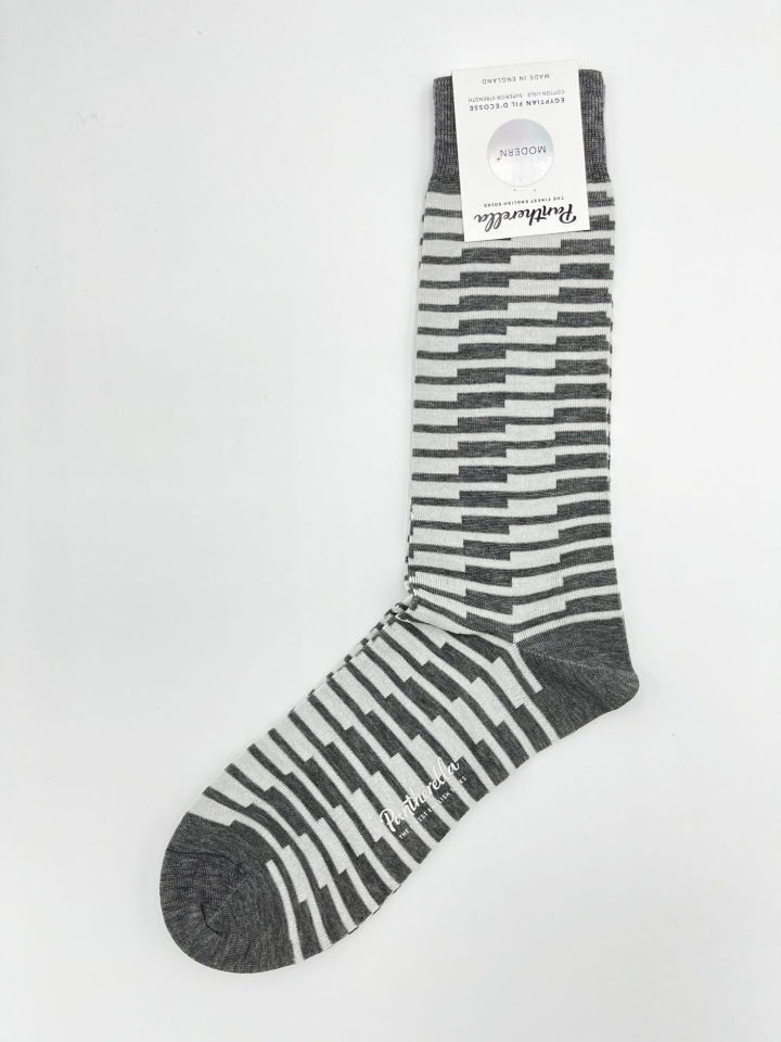 Pantherella Patterned Cotton Socks