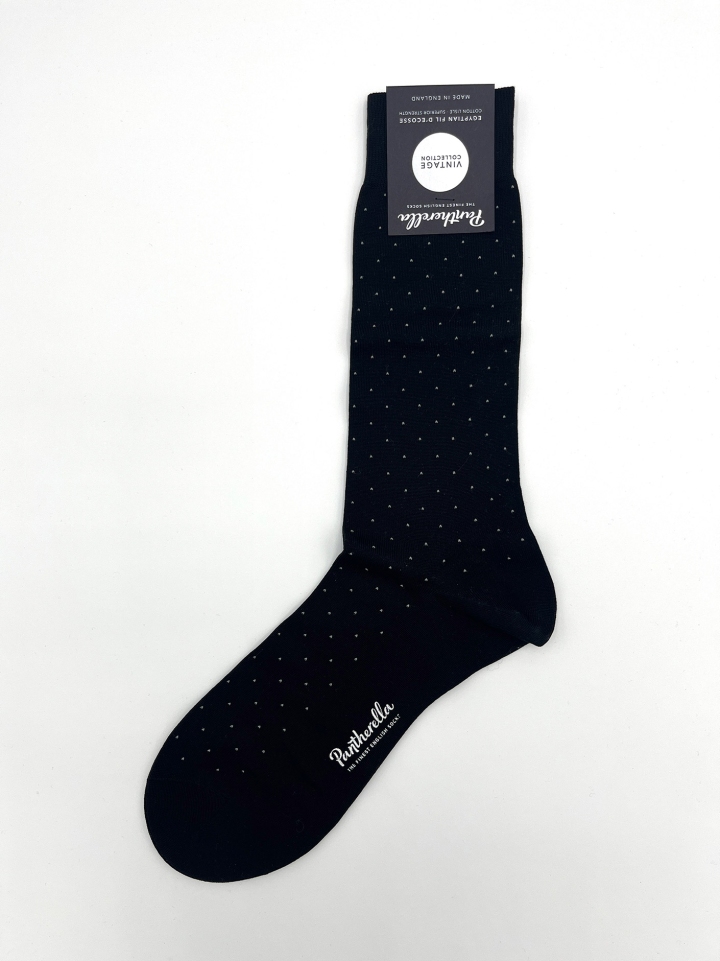 Pantherella Pin Point Cotton Socks