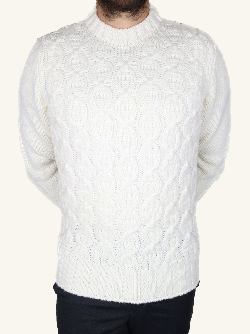 vneck sweater with tie