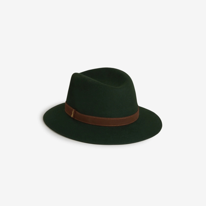 Borsalino Country Alessandria Felt Men's Medium Brim Hat