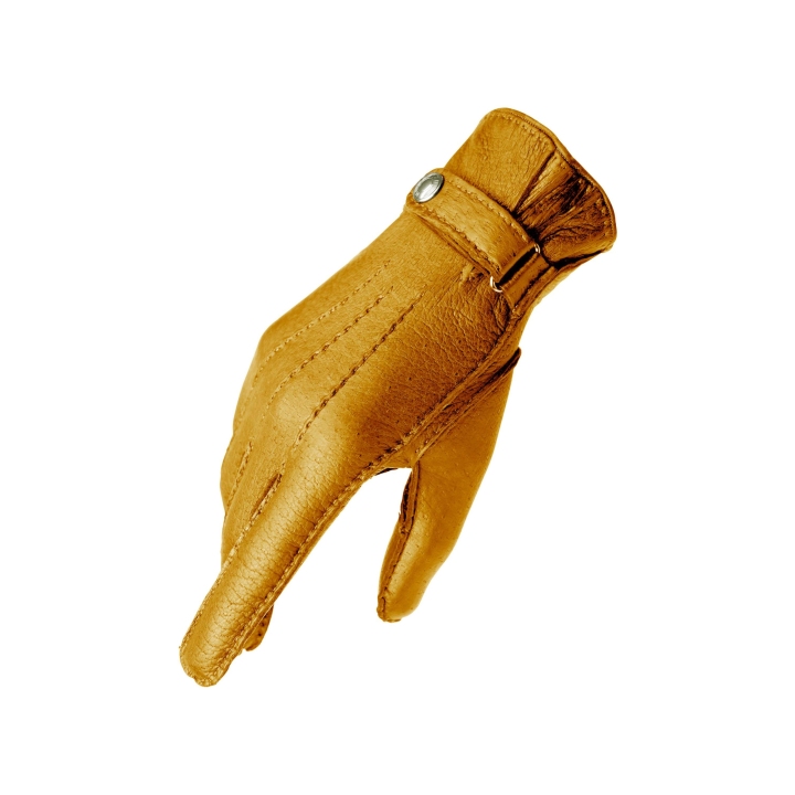 Mazzoleni Classic Peccary Gloves Cashmere Lined