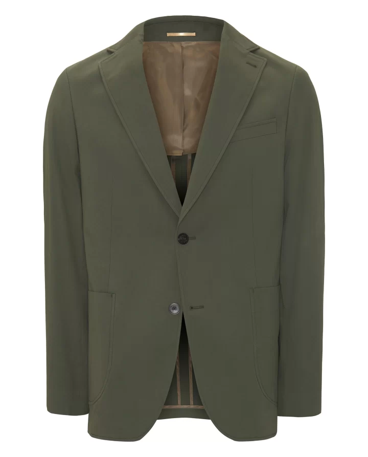 Mirto Khaki Green Cotton Jacket