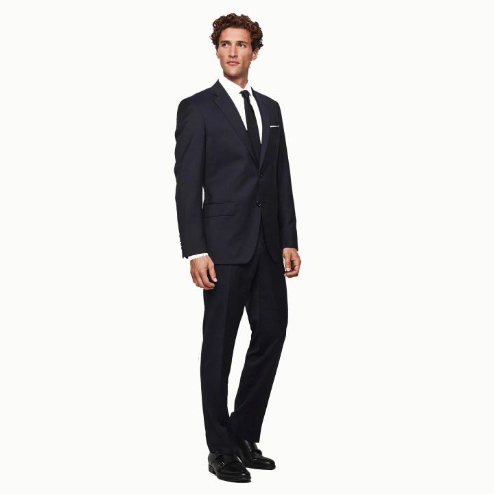 Mirto Navy Wool Suit