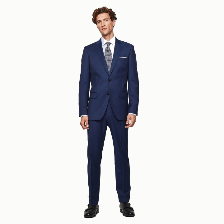 Mirto Blue Wool Suit