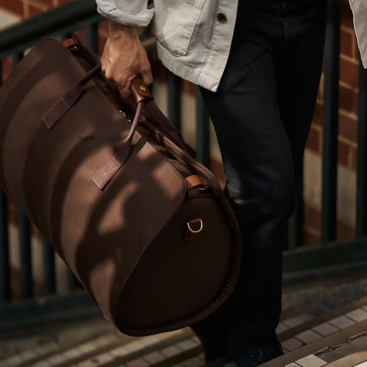 Bennett Winch 2-Piece Canvas Suit Holdall Bag