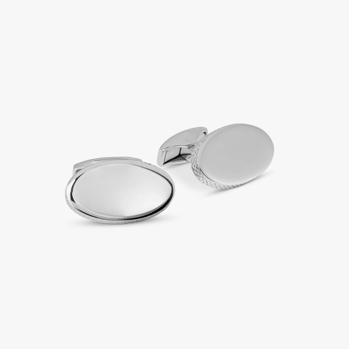 Tateossian Engravable Sterling Silver Cufflinks