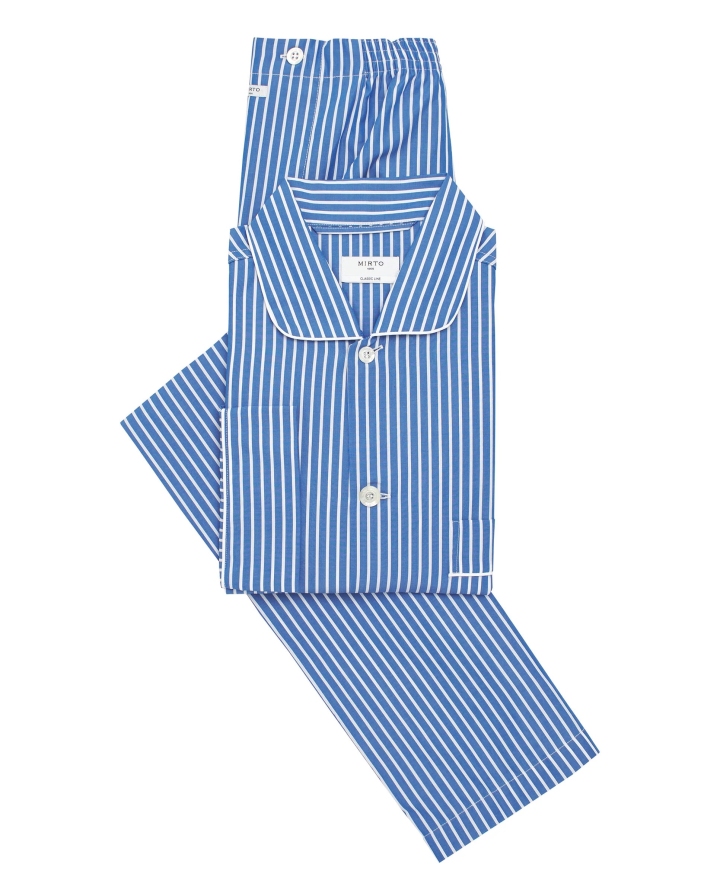 Mirto Striped Cotton Pyjamas