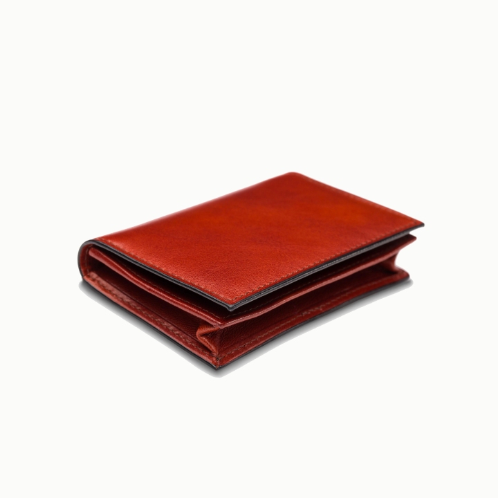 Bosca Old Leather Full Gusset 2 Pkt Card Case Wallet with I.D Window