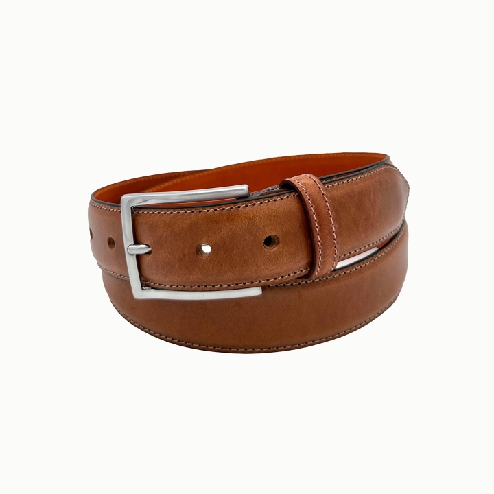 Benchcraft Men's Vegetable Tanned Leather Belt