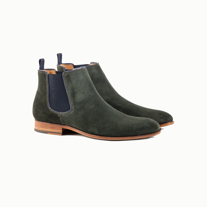 Paradigma Velour Chelsea Boot