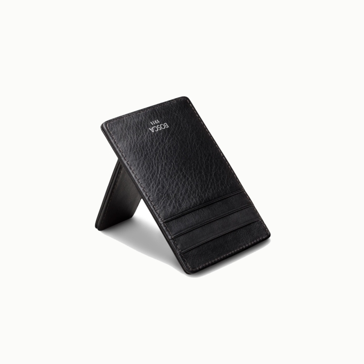Bosca Nappa Vitello Front Pocket Wallet with Magnetic Money Clip