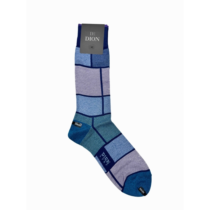 DION Block Stripe Socks