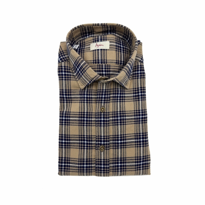 Ingram Brushed Cotton Plaid Shirt
