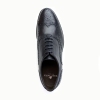 Prime Shoes Goodyear Welted Brogue Oxford Black Dress Shoes