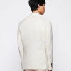 Mirto Ecru Cotton & Linen Sport Jacket