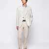 Mirto Ecru Cotton & Linen Sport Jacket