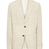 Mirto Ecru Cotton & Linen Sport Jacket