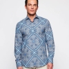 Mirto Ornamental Paisley Cotton Shirt
