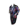 Custom Patchwork Silk Robe