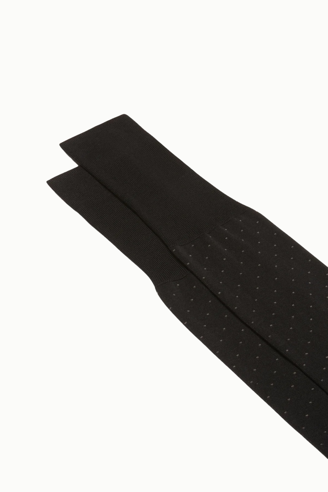 Bresciani Knee Length Executive Polka Dot Wool Socks