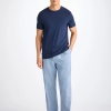 Derek Rose Cotton Puppytooth Lounge Pyjama Pants