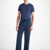 Derek Rose Cotton Paisley Motif Lounge Pyjama Pants