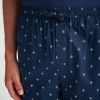 Derek Rose Cotton Paisley Motif Lounge Pyjama Pants