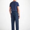Derek Rose Cotton Paisley Motif Lounge Pyjama Pants