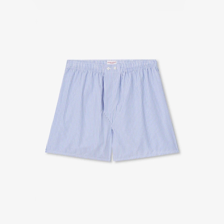 Men's Classic Fit Cotton Striped Boxers