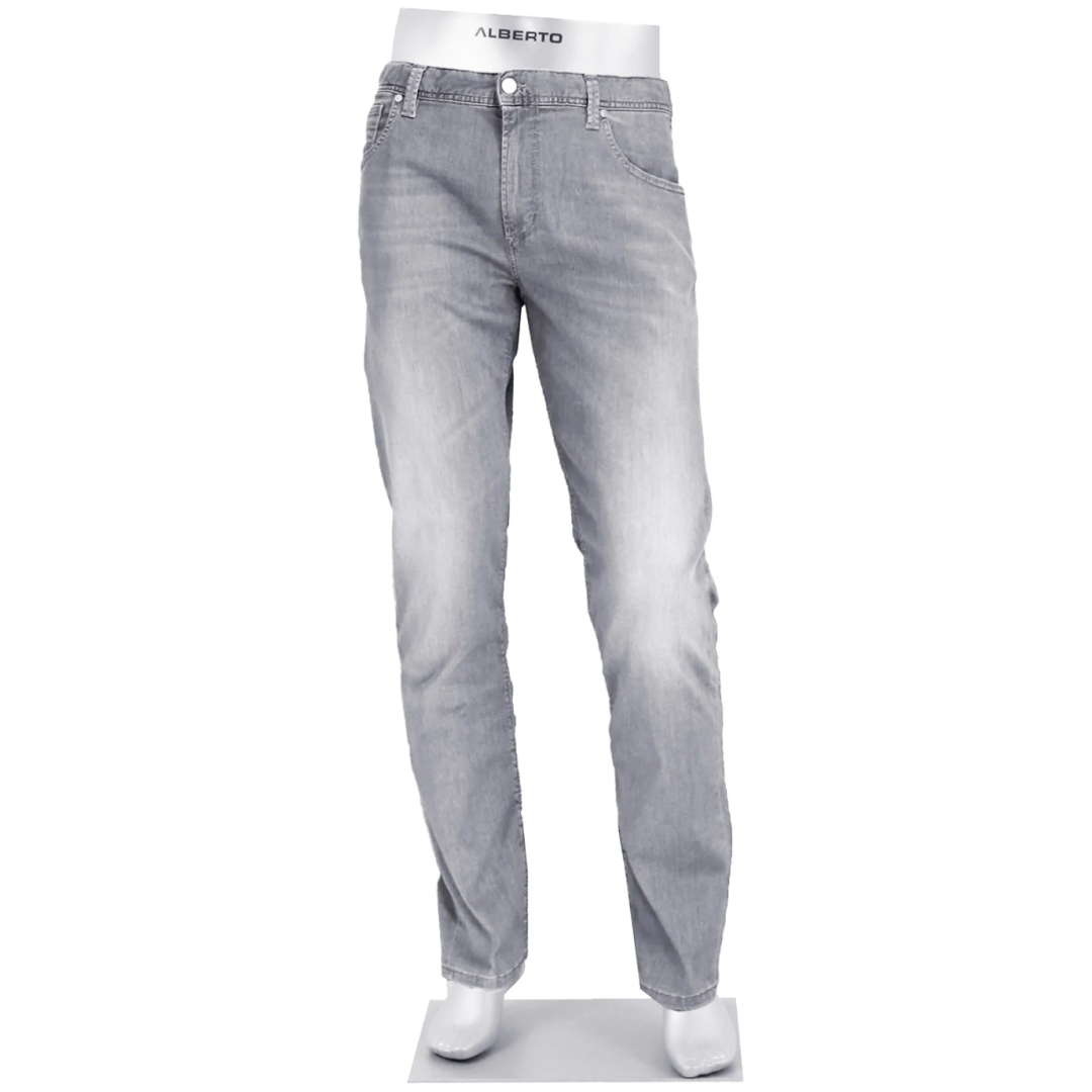 Alberto Regular Fit Lightweight Cotton/Tencel Jeans