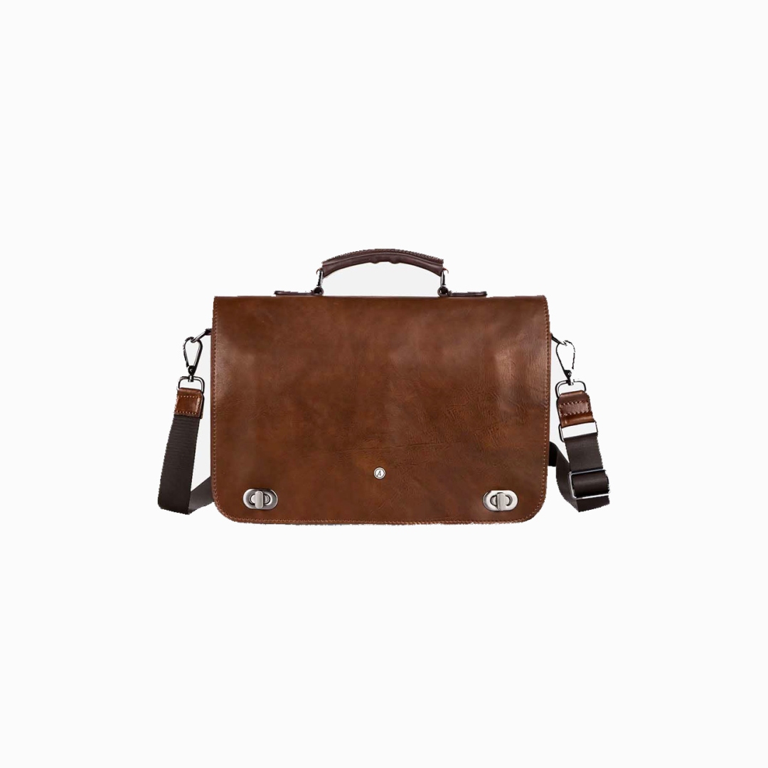 Salvatore Sorrentino Leather Business Messenger Bag
