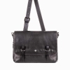 Salvatore Sorrentino Leather Convertible Messenger Bag - 14"