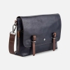 Salvatore Sorrentino Leather Convertible Messenger Bag - 14"