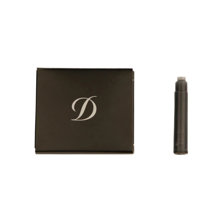 S.T. Dupont Royal Blue Fountain Pen Refills - Box of 6 Cartridges