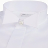 Stenstroms White Wingtip Collar Cotton Tuxedo Shirt