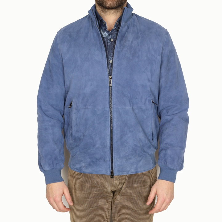 Torras Suede Bomber Jacket