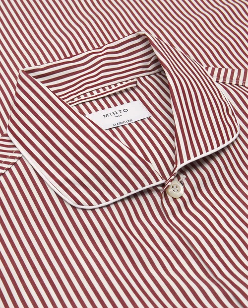 Mirto Striped Striped Cotton Pyjamas