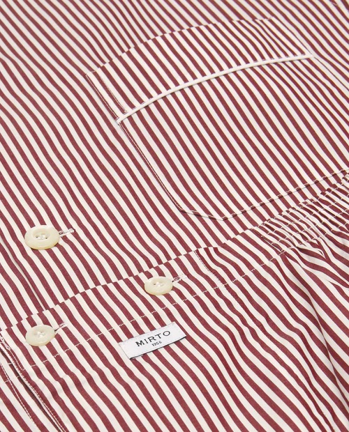 Mirto Striped Striped Cotton Pyjamas