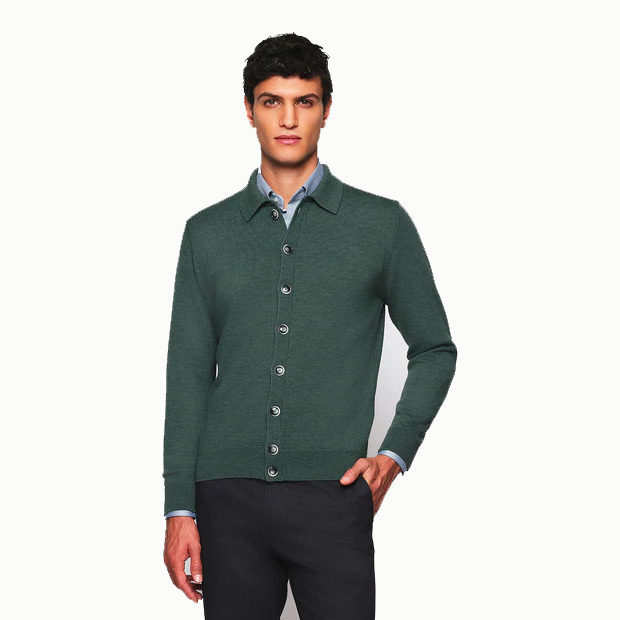 Mirto Knit Wool Overshirt