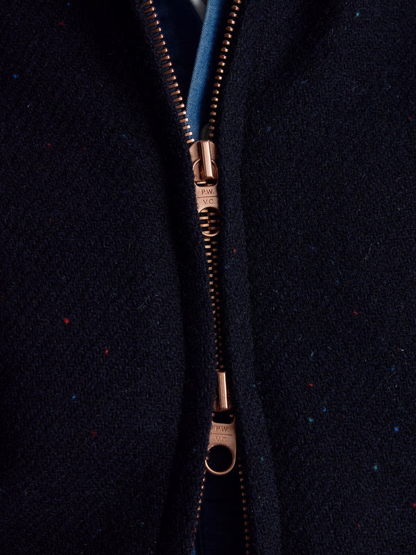 Private White V.C. Harris Tweed Bomber