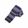 Dion Tri Color Bar Stripe Silk Knit Tie