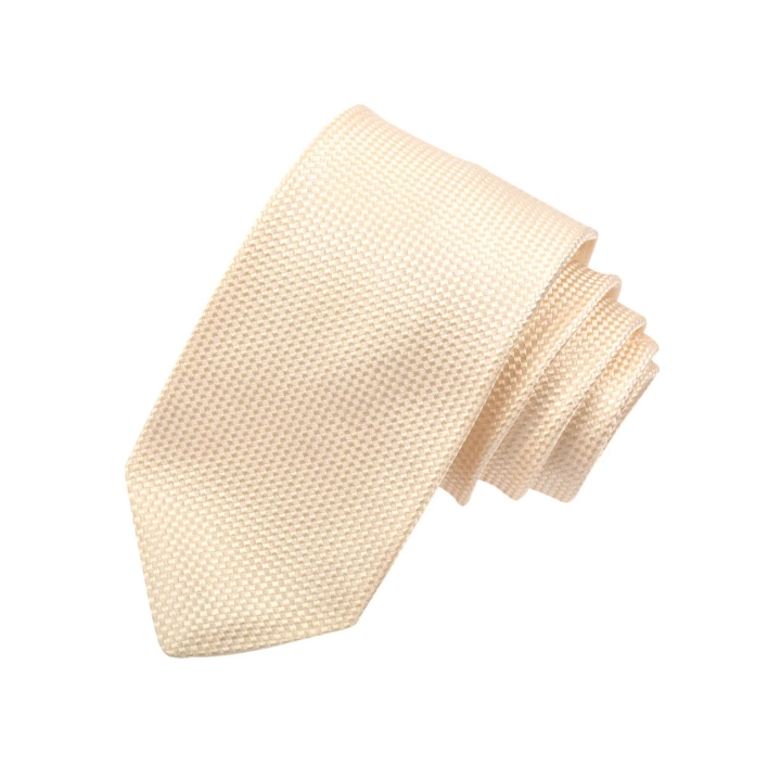 Dion Oxford Woven Jacquard Basketweave Silk Tie