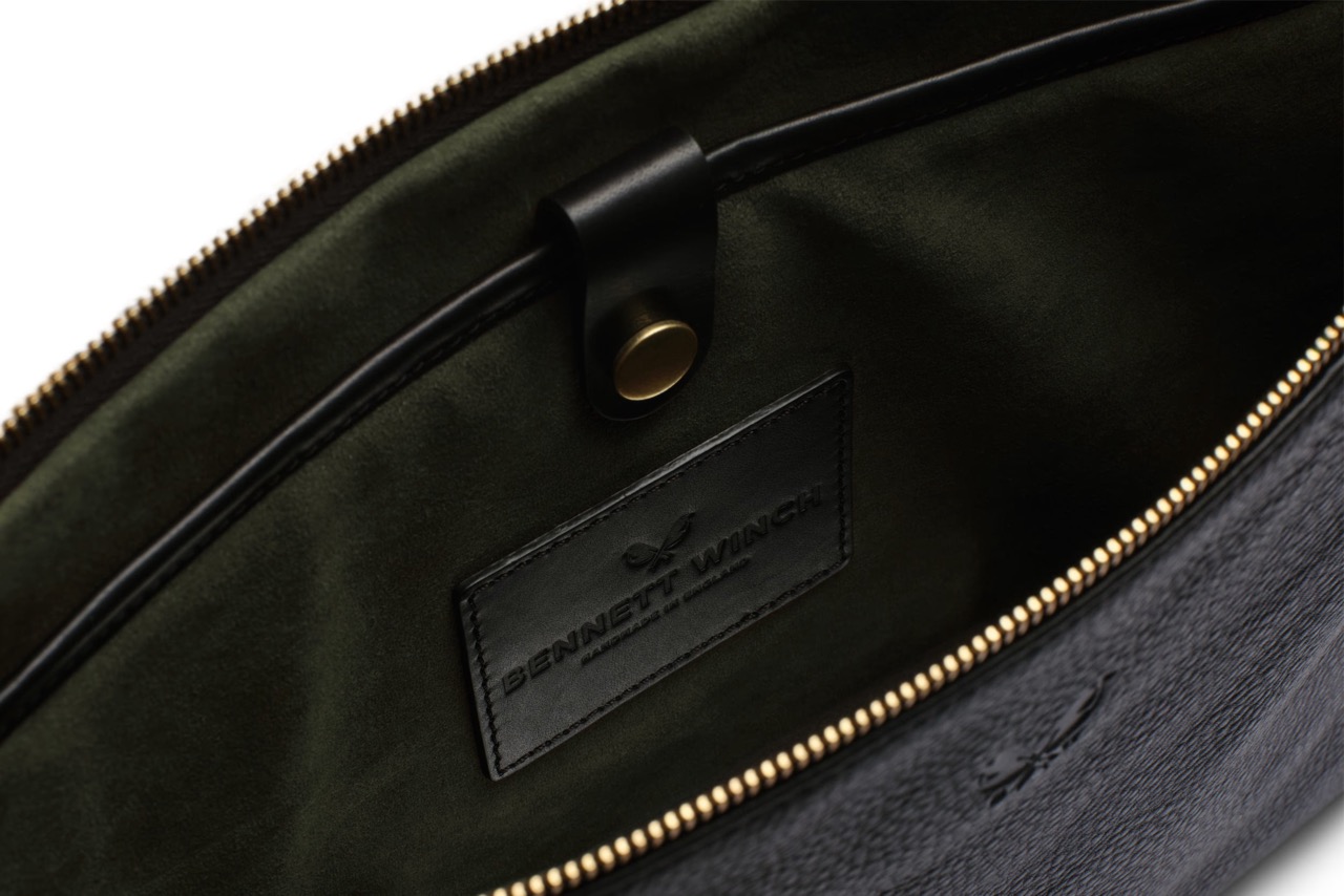 Bennett Winch Leather Flight Folio - 14"