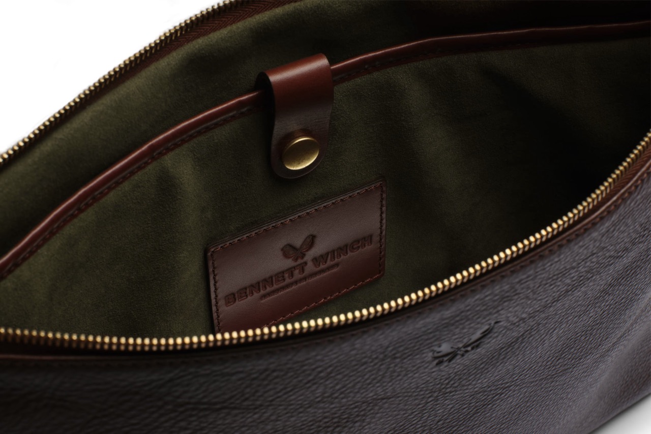 Bennett Winch Leather Flight Folio - 14"