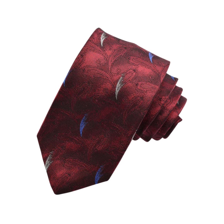 Dion Tonal Melange Teardrop Silk Tie